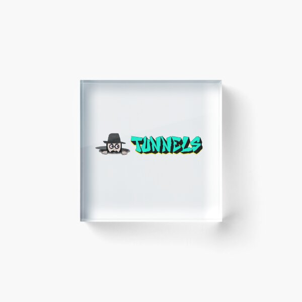 Item preview, manhole tunnel man logo designed and sold by VWscout2.