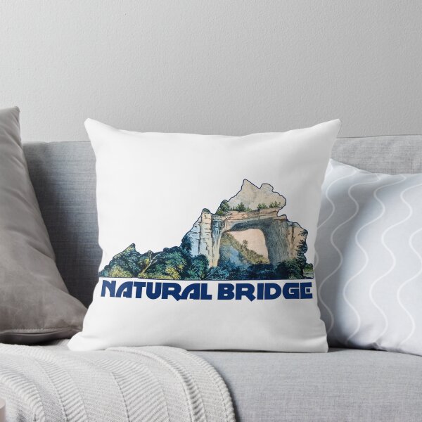 Item preview, Natural Bridge Virginia State Map designed and sold by Esskay Designs.