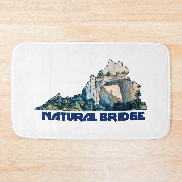 Item preview, Natural Bridge Virginia State Map designed and sold by Esskay Designs.