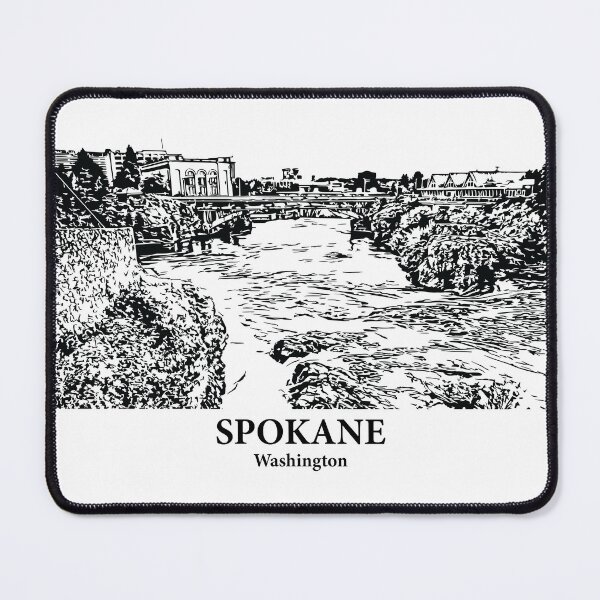 Item preview, Spokane - Washington designed and sold by Lakeric Cityscapes.