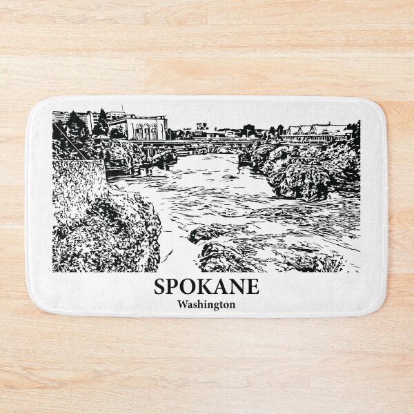 Item preview, Spokane - Washington designed and sold by Lakeric Cityscapes.