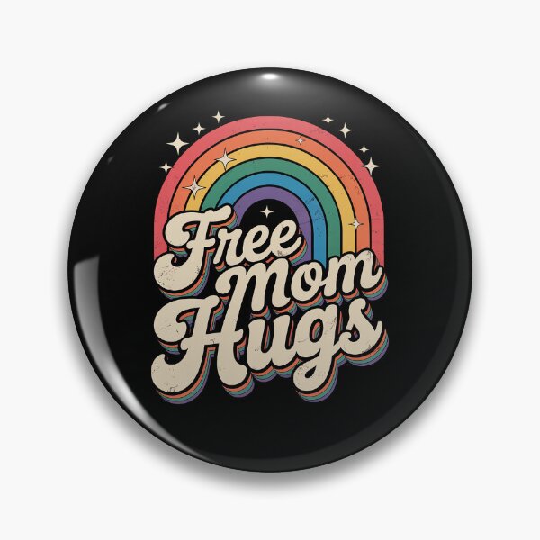 Item preview, Free Mom Hugs Rainbow Heart LGBT Flag LGBT Pride Month designed and sold by AmparoBoyle.