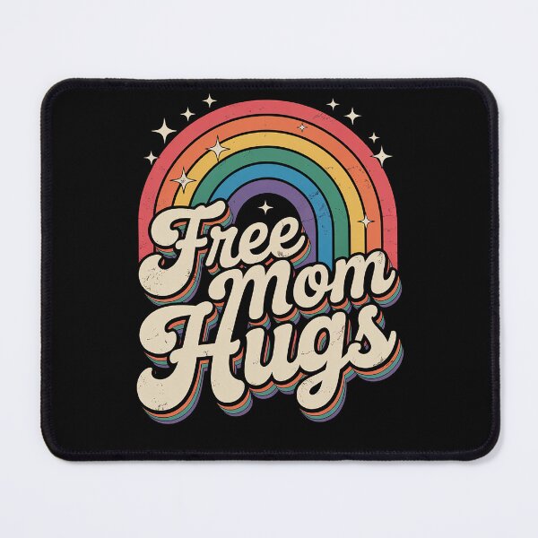 Item preview, Free Mom Hugs Rainbow Heart LGBT Flag LGBT Pride Month designed and sold by AmparoBoyle.