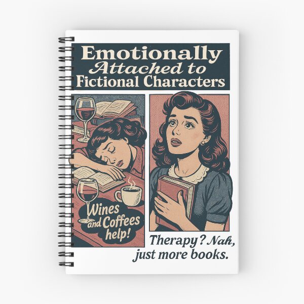 Item preview, Emotionally Attached To Fictional Characters  designed and sold by OutbreakDesigns.