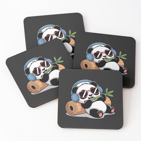 Item preview, Lazy Panda – Sleepy Chill Panda Cartoon Design designed and sold by ColorSplash123.