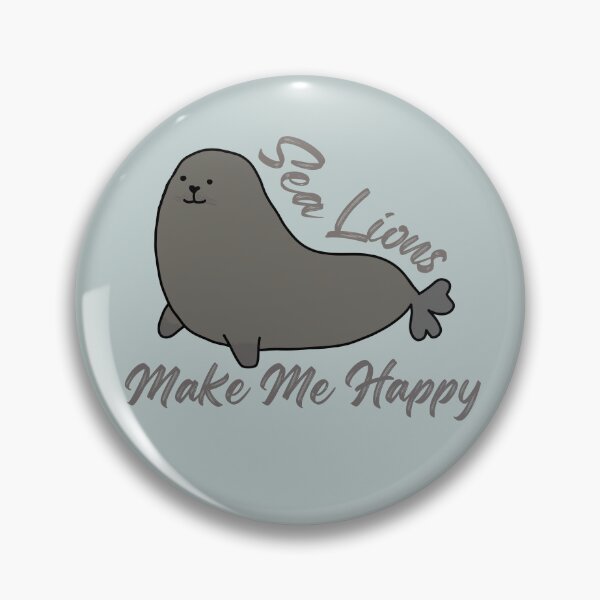 Item preview, Sea Lions Make Me Happy designed and sold by Hanglie Danglies.