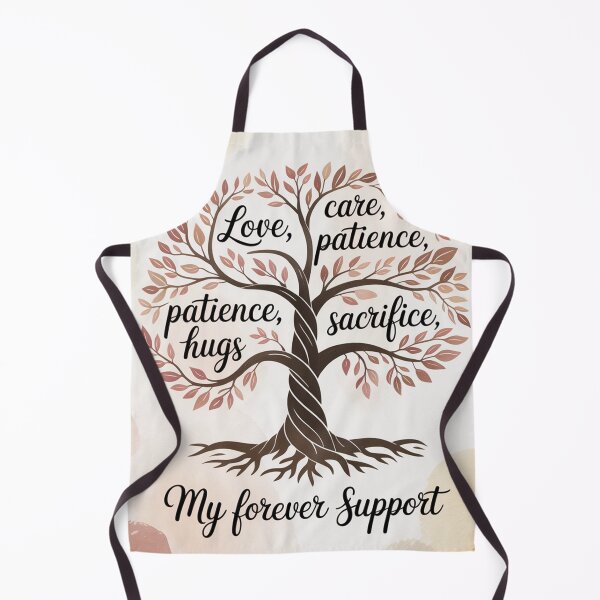 Item preview, My Forever Support – Parent Love Tree Typography Design designed and sold by Wizdem Artworkz.