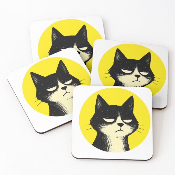 Item preview, Unhappy Cat designed and sold by Anondisegno.