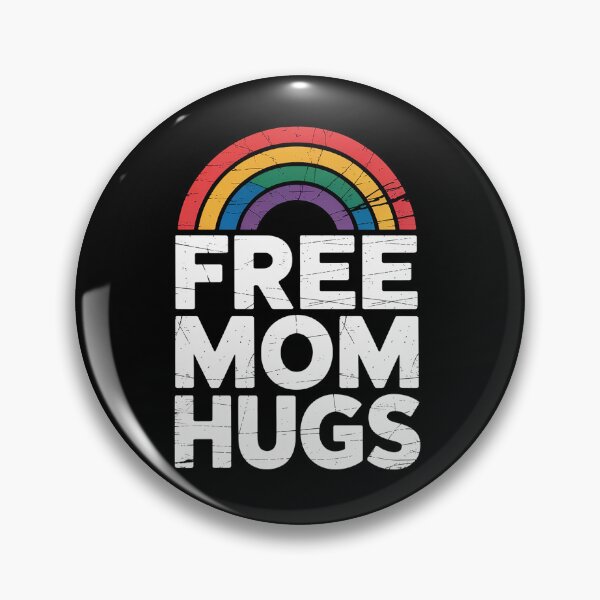 Item preview, Free Mom Hug Transgender Lesbian Gay LGBT Pride Rainbow Flag 1 designed and sold by HaileyRobel.