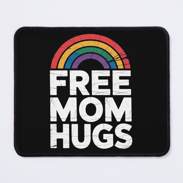 Item preview, Free Mom Hug Transgender Lesbian Gay LGBT Pride Rainbow Flag 1 designed and sold by HaileyRobel.
