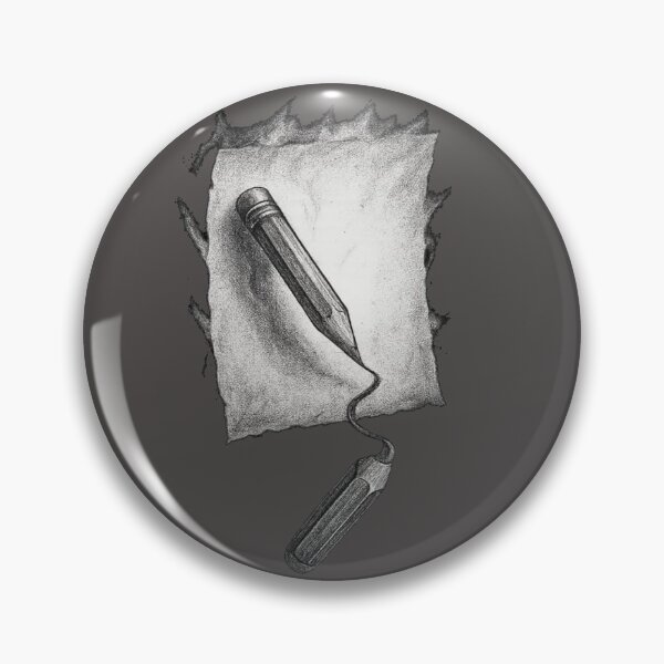 Artikelvorschau, T-Shirt „Creative Mind Burning Pencil“ | Grafik-T-Shirt mit künstlerischem Ausdruck | Inspirationsshirt zum Zeichnen und Schreiben | Einzigartiges Skizzendesign für Künstler und Kreative entworfen und verkauft von KDesignCrafts.