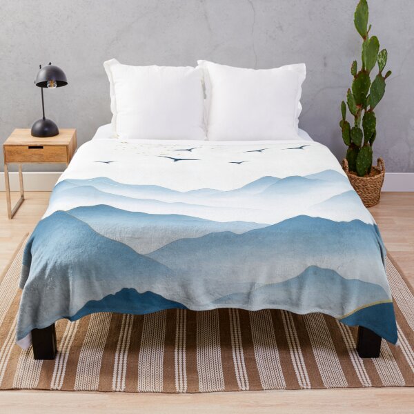 Item preview, Serene mountain landscape at dawn designed and sold by anytka.