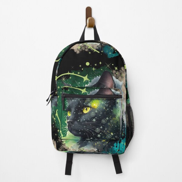 Item preview, Celestial Cat Lover Halloween Cat designed and sold by StoneybrokeM.