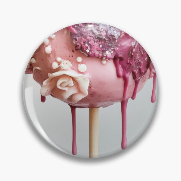 Item preview, Floral cake pop treat designed and sold by anytka.