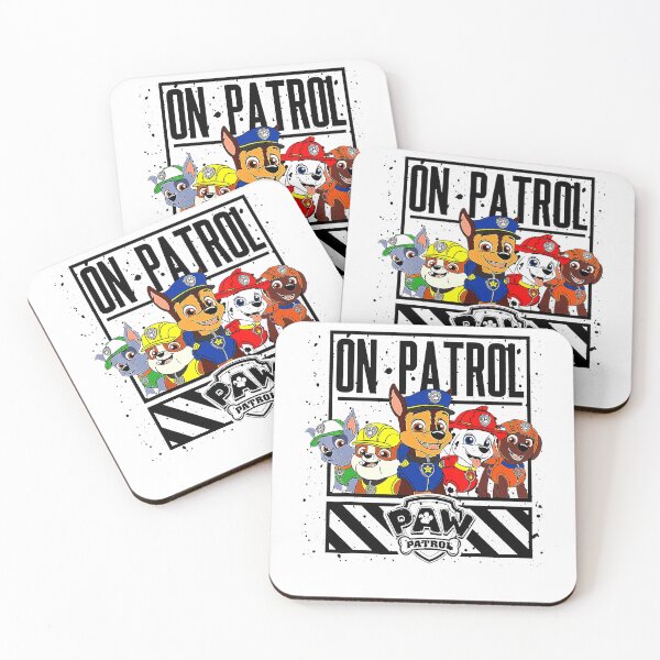 Item preview, Black And White Cute Dogs Police Team Cartoon Design designed and sold by NOELMAURICIO.
