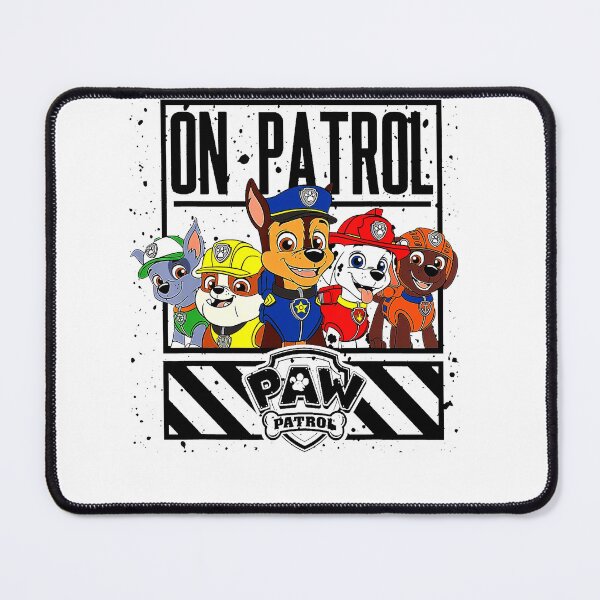 Item preview, Black And White Cute Dogs Police Team Cartoon Design designed and sold by NOELMAURICIO.