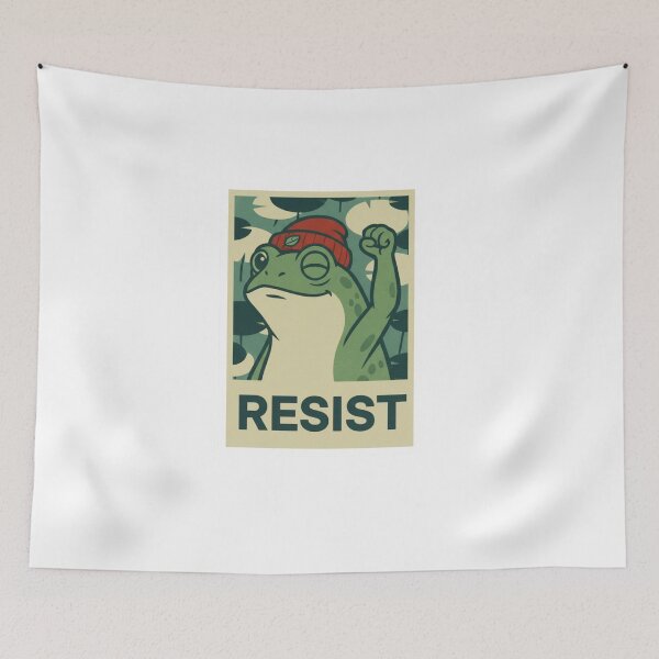 Item preview, Portland Frog Resist designed and sold by InkImagination1.