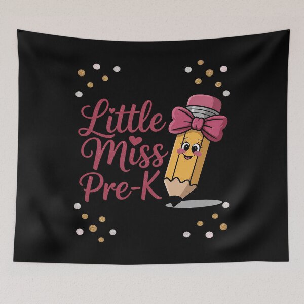 Item preview, Little Miss PreK Pre K Coquette First Day Of School Girls designed and sold by JonBarnes22.