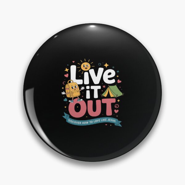 Item preview, Live It Out Bible School Vbs 2025 Christian Youth Camp designed and sold by JonBarnes22.