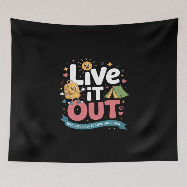 Item preview, Live It Out Bible School Vbs 2025 Christian Youth Camp designed and sold by JonBarnes22.