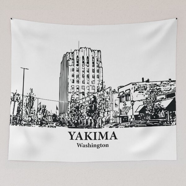 Item preview, Yakima - Washington designed and sold by Lakeric Cityscapes.