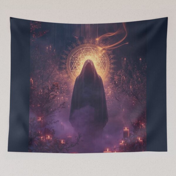 Item preview, Eternal Veil – The Sacred Halloween Glow designed and sold by ArtivaNest.