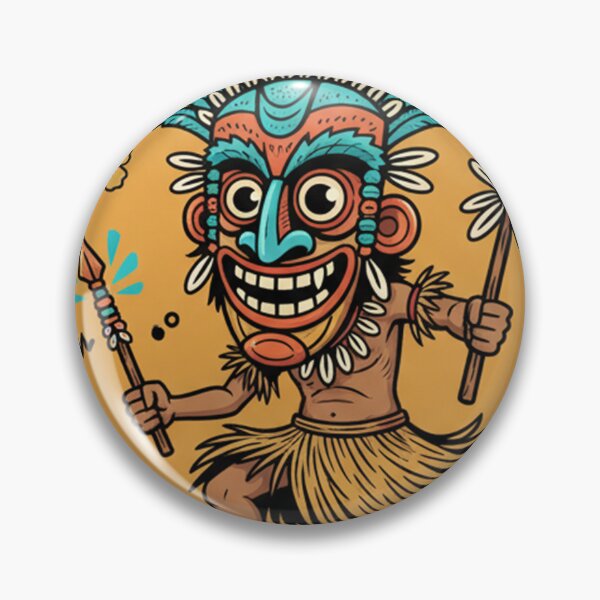 Item preview, Masked Warrior Dance – Rhythm of Tradition designed and sold by DiiStyle.