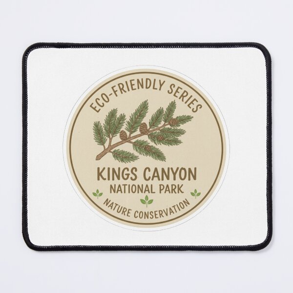 Item preview, Eco-Friendly series nature conservation Kings Canyon National Park Sierra Nevada Scenic Travel Discovery designed and sold by Simsimah26Parks.