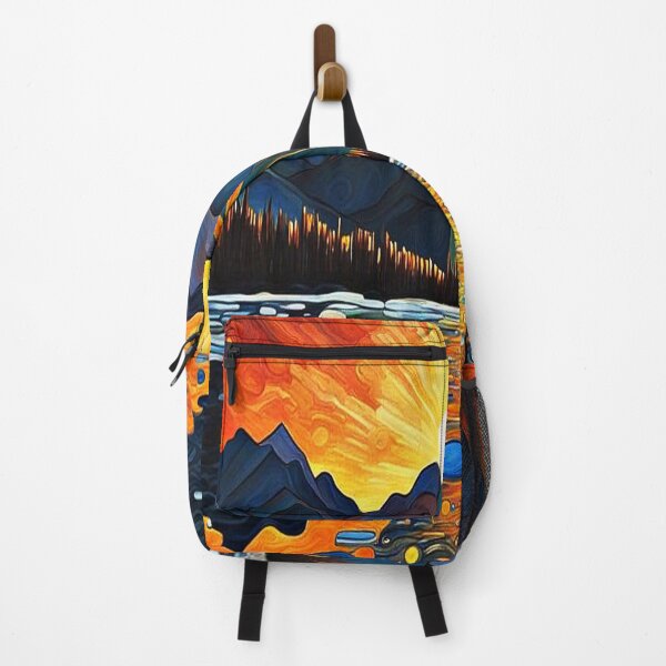 Item preview, Sunset over icy lake 1 designed and sold by George Hutton Hunter.