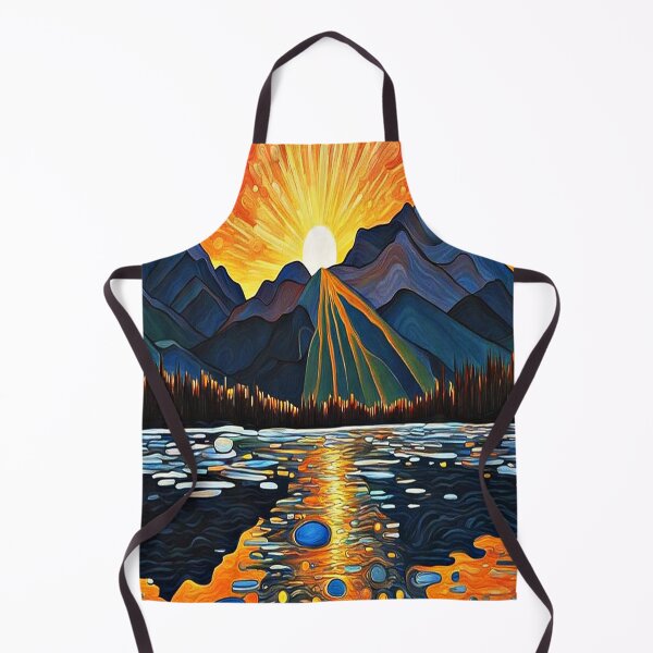 Item preview, Sunset over icy lake 1 designed and sold by George Hutton Hunter.