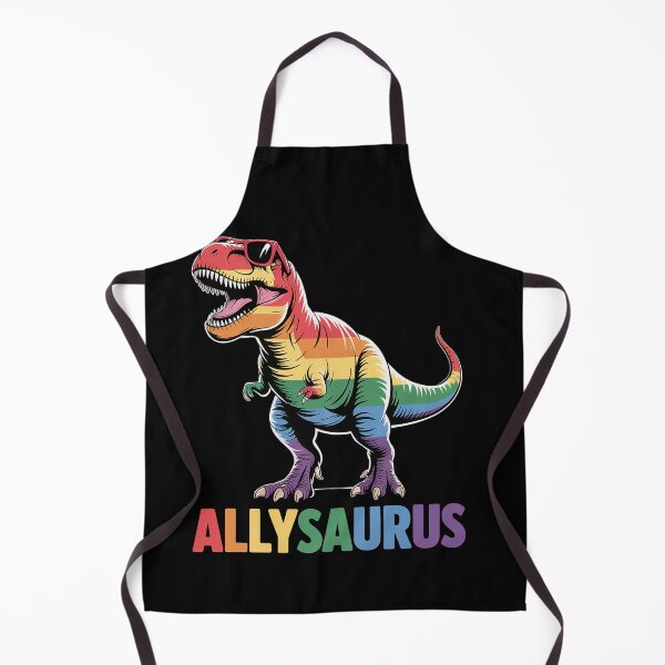 Item preview, Dinosaur Rainbow Flag Ally LGBT Allysaurus LGBT Pride designed and sold by RansomFlatley.