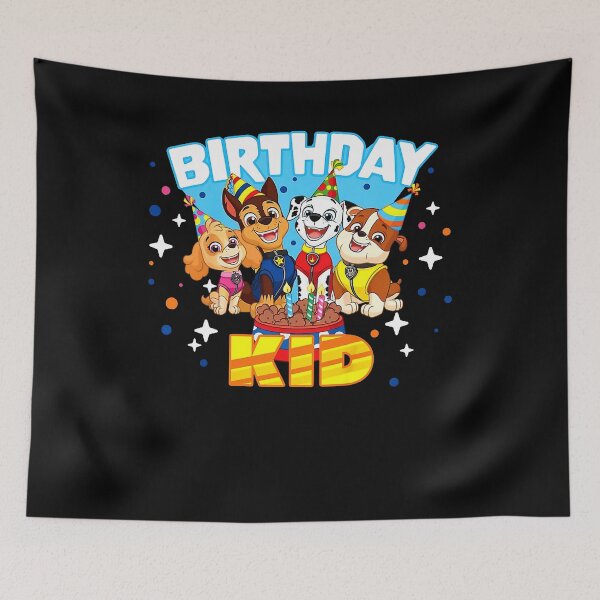 Item preview, Birthday Cute Dogs Police Team Cartoon Design designed and sold by NOELMAURICIO.