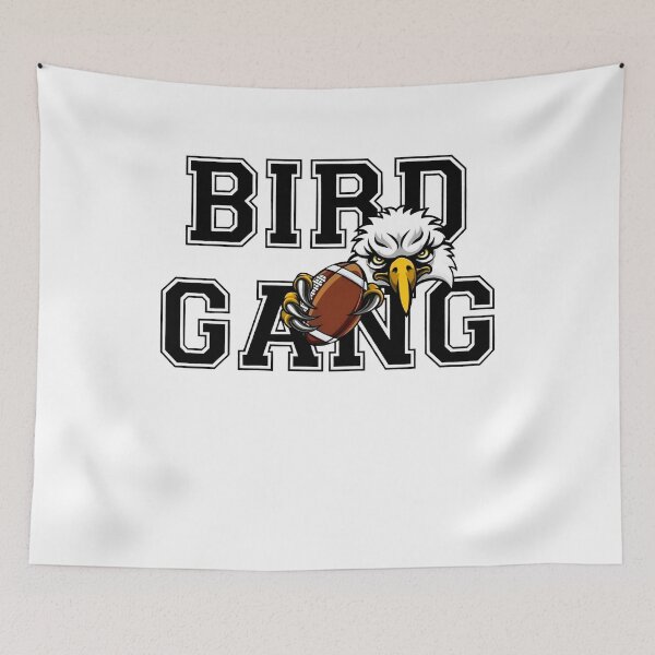 Item preview, Black Bird gang football design art designed and sold by NOELMEDINA.