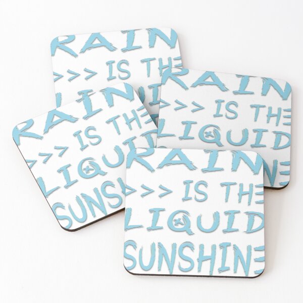 Item preview, Rain Is The Liquid Sunshine Tee designed and sold by VG FASHION DESIGNS.