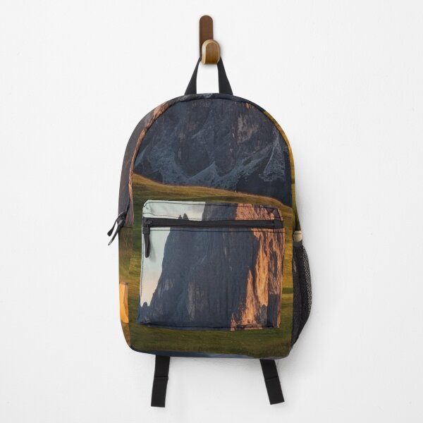 Item preview, Majestic mountains and a cozy tent designed and sold by anytka.
