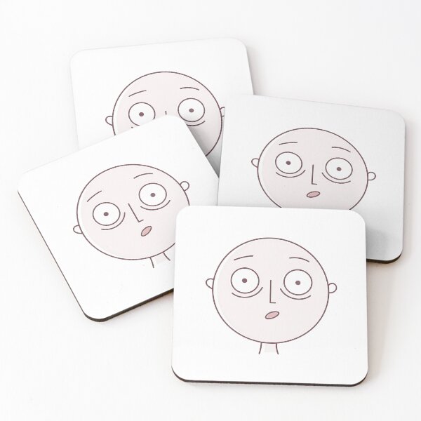 Item preview, Funny Shocked Face Cartoon Illustration designed and sold by wagamamagirl.
