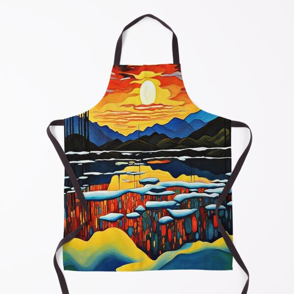 Item preview, Sunset over icy lake 2 designed and sold by George Hutton Hunter.