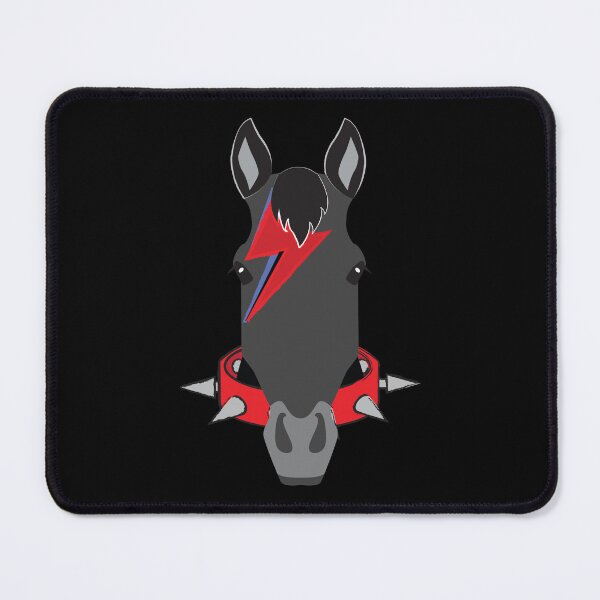 Item preview, Punk Rock Horse – Glam Rebel Tribute to Bowie designed and sold by simpledarkwavewisdom.