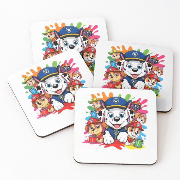 Item preview, Watercolor Cute Dogs Police Team Cartoon Design designed and sold by NOELMAURICIO.