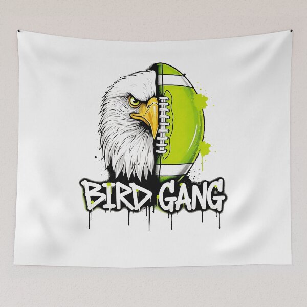 Item preview, Silhouette Bird gang football design  designed and sold by NOELMEDINA.