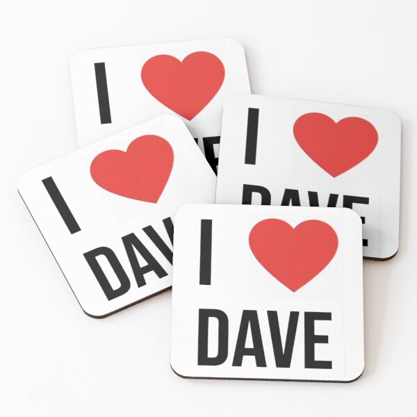 Item preview, I Heart Dave designed and sold by ProperGoodArt.