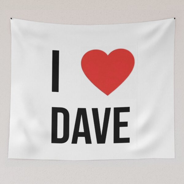 Item preview, I Heart Dave designed and sold by ProperGoodArt.