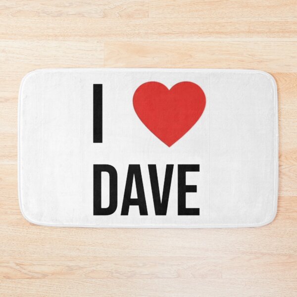 Item preview, I Heart Dave designed and sold by ProperGoodArt.