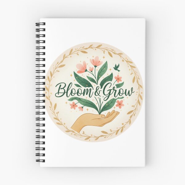 Item preview, Bloom & Grow: Inspirational Botanical Art designed and sold by CraftedByEva.