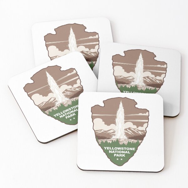 Item preview, Yellowstone National Park Old Faithful Arrowhead designed and sold by Esskay Designs.