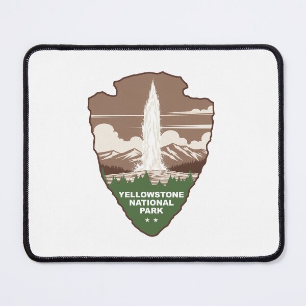Artikelvorschau, Yellowstone-Nationalpark Old Faithful Arrowhead entworfen und verkauft von Esskay Designs.