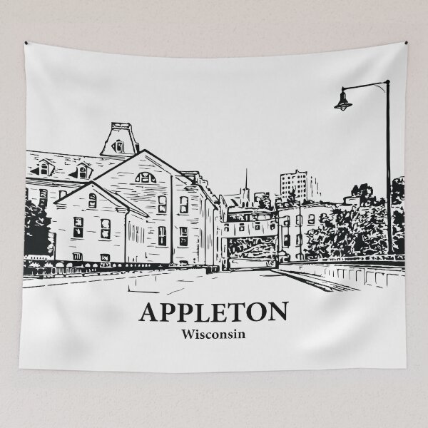 Item preview, Appleton - Wisconsin designed and sold by Lakeric Cityscapes.
