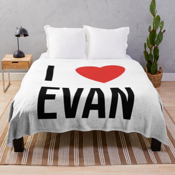Item preview, I Heart Evan designed and sold by ProperGoodArt.
