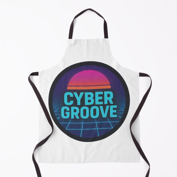 Item preview, Cyber Groove – Retro Wave Design designed and sold by |TRSSHOP|.