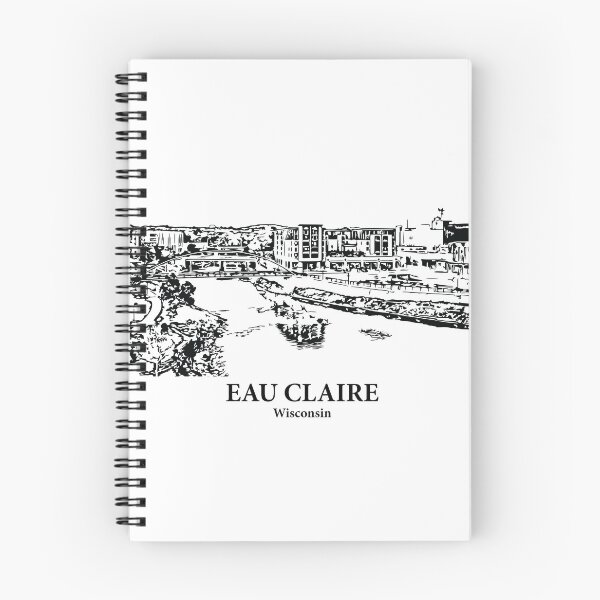 Item preview, Eau Claire - Wisconsin designed and sold by Lakeric Cityscapes.